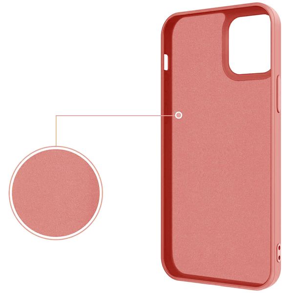 Etui Iphone 13 Mini Silikon Różowe zdjęcie 6