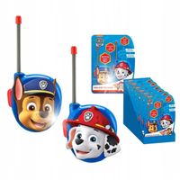 WALKIE TALKIE DLA DZIECKA PAW PATROL PSI PATROL zasięg do 50 metrów