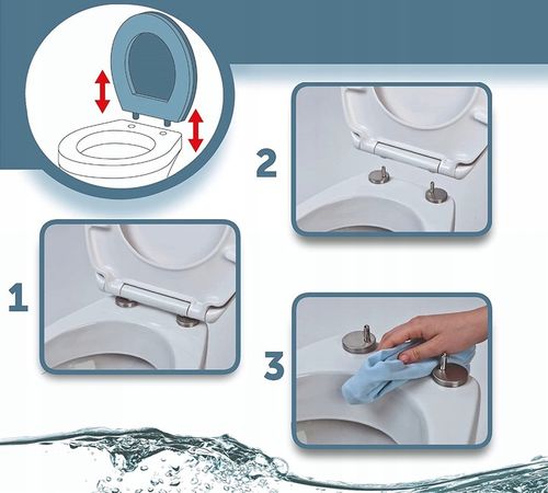 Deska Sedesowa Klozetowa WC Wolnoopadająca DO KOŁO ROCA CERSANIT na Arena.pl