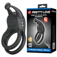 Pretty Love Goodwin Vibrating Double Penis Ring
