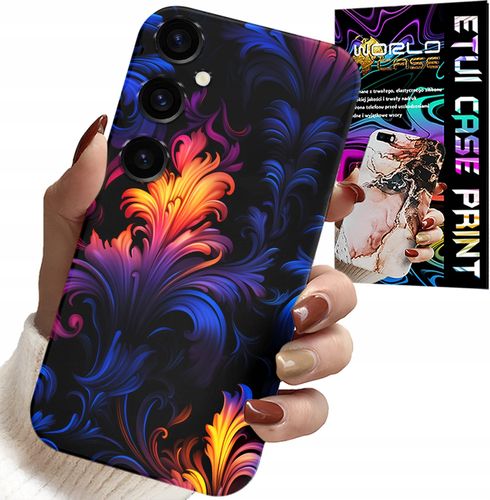 ETUI DO SAMSUNG GALAXY A04S - ABSTRAKCYJNE KOLOROWE WZORY + FOLIA na Arena.pl