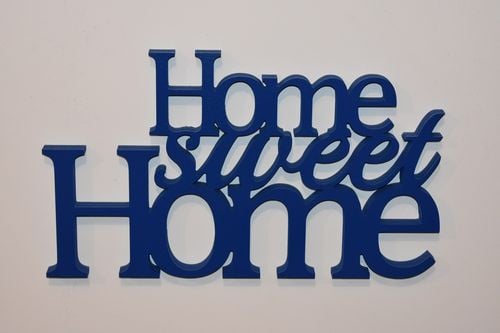 Napis 3D  HOME sweet HOME na Arena.pl