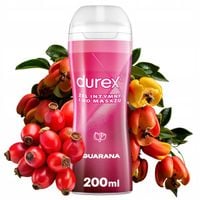 DUREX PLAY 2w1 GUARANA ŻEL INTYMNY POBUDZAJĄCY 200ml DO MASAŻU SEKSU