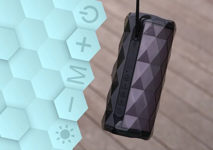 GŁOŚNIK PRZENOŚNY BLUETOOTH 5.0 XBLITZ MASTER EVO zdjęcie 4