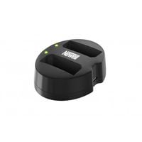 Ładowarka dwukanałowa Newell SDC-USB do akumulatorów LP-E10 do Canon