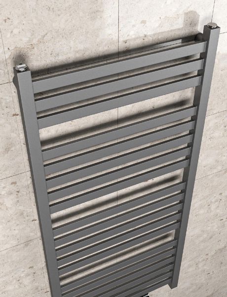 Grzejnik łazienkowy ROYAL-MIDDLE 950x430 ANTRACYT zdjęcie 5