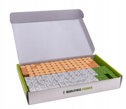 Magnetyczne klocki kostki budowlane modułowe konstrukcyjne 3d 312 elementów na Arena.pl