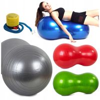 Piłka Gimnastyczna Fitness Rehabilitacyjna 100cm Treningowa Do Ćwiczeń