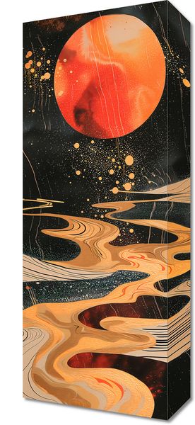 Obraz 20x50cm Planetarny Taniec zdjęcie 1