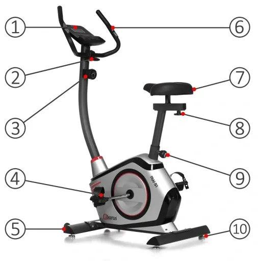 Rower Treningowy Magnetyczny Rowerek Stacjonarny zdjęcie 5