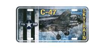 Tablica rejestracyjna C-47 SkyTrain