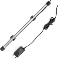 Lampa akwariowa dł 40cm/2w białe światło szklana rurka z przyssawkami