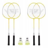 Zestaw 4 szt rakiet do badmintona + lotki VICFUN Hobby Typ B