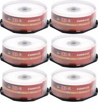 Płyta CD-R jednokr zapis 700 MB cake box 25szt x6