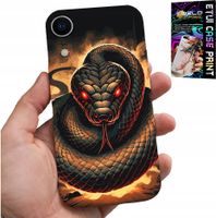 ETUI DO IPHONE XR - WĄŻ, WĘŻE KOBRA GRZECHOTNIK CASE + FOLIA