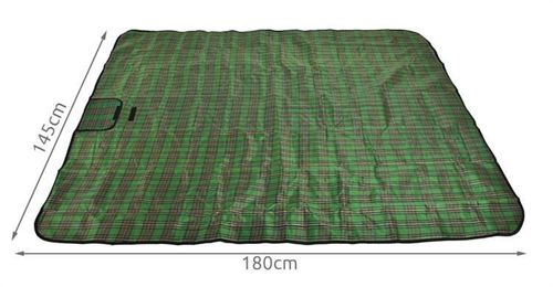 Mata piknikowa 145x180 basic - zielona na Arena.pl