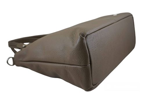 Codzienna duża torebka damska - Beżowa ciemna na Arena.pl