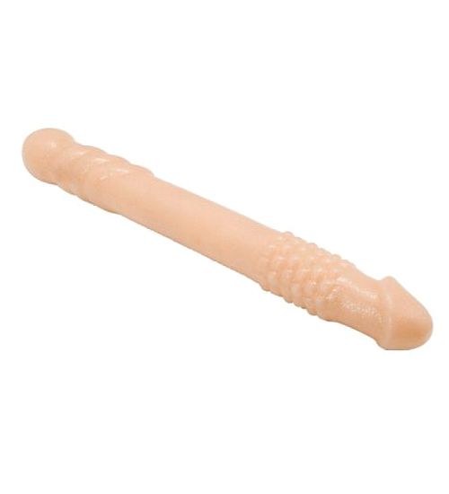 Podwójne cieliste dildo zdjęcie 3