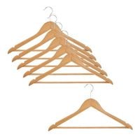 Wieszak na ubrania LESS 4 sztuk komplet szafa ubrania fra