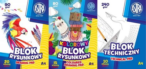 Wyprawka Szkolna Astra XXL 20 elementów Duży zestaw do szkoły Farby 12 kol. na Arena.pl