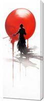 Obraz 40x100cm Samotny Samuraj