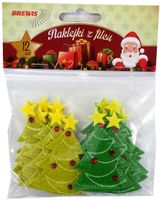 NAKLEJKI Z FILCU BN CHOINKI BREWIS