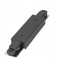 Łącznik Liniowy Zasilający Czarny do Szynorzewodów Szyn Listw