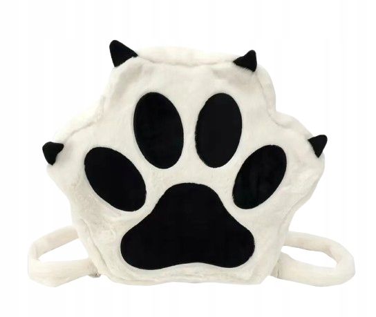 Plecak pluszowy kocia łapa zdjęcie 1