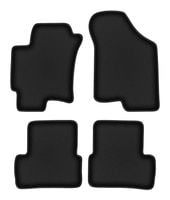 Dywaniki welurowe czarne Hyundai Coupe II GK 2001-2008 coupe