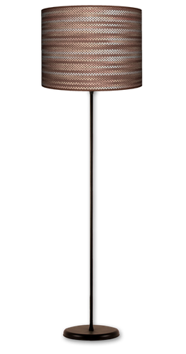 Lampa stojąca MAXI - Rattan brąz na Arena.pl