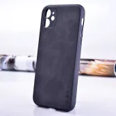 Etui AIORIA Vintage LEATHER do iPhone 11 czarny