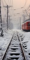 Plakat 50x100cm Podróż po Torach