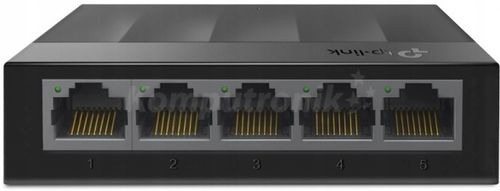ENERGOOSZCZĘDNY SWITCH Tp-Link LS1005G 5x1GBit 1GB + zasilacz na Arena.pl