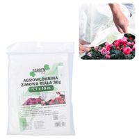 Agrowłóknina Okrywowa Okryciowa Włóknina Otulina 1.1X10M Zimowa Biała 30G
