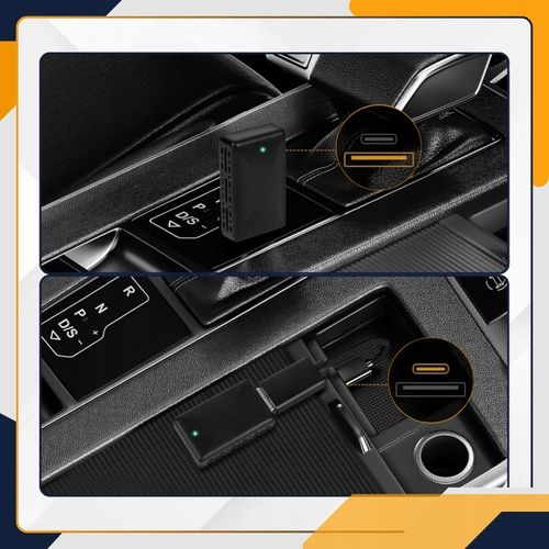 MINI ADAPTER ANDROID AUTO BEZPRZEWODOWY CARPLAY WIFI BLUETOOTH + USB C na Arena.pl