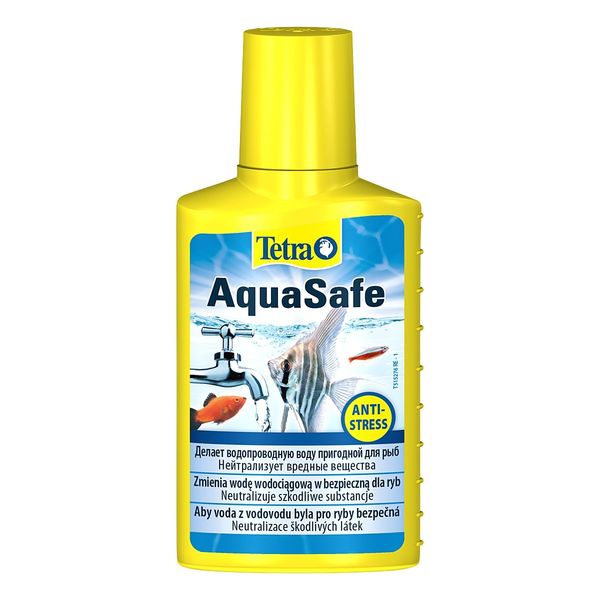 Tetra AquaSafe 100ml - uzdatniacz wody zdjęcie 1