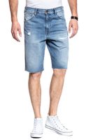 KRÓTKIE SPODENKI WRANGLER DENIM SHORT BLUE LAND W14CGW15W W31