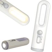 Lampka nocna LED z czujnikiem ruchu i funkcją latarki bezprzewodowa na USB