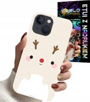 ETUI CASE DO IPHONE 13 - ŚWIĄTECZNE WZORY RENIFER MIKOŁAJ ŚWIĘTA