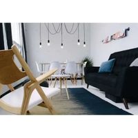 Industrialna LAMPA wisząca SPIDER 6788 Nowodvorski zwis OPRAWKA kable przewody pająk czarny