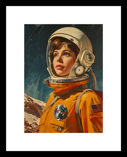 Plakat 13x18cm Pionierka Kosmosu zdjęcie 3