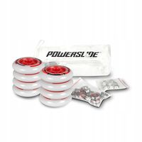 Kółka do rolek z łożyskami Powerslide PS One Spacer/Bearings 8 szt.