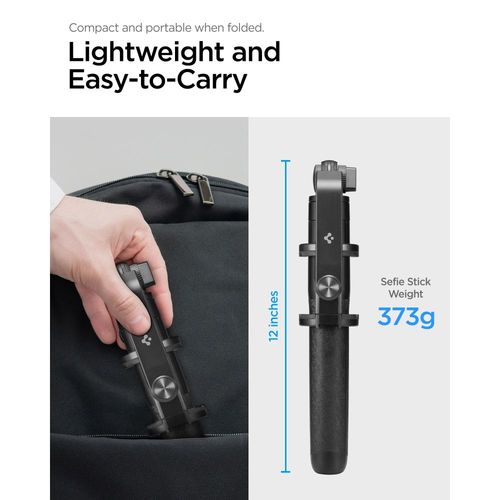 spigen s560w bluetooth selfie stick long tripod black na Arena.pl