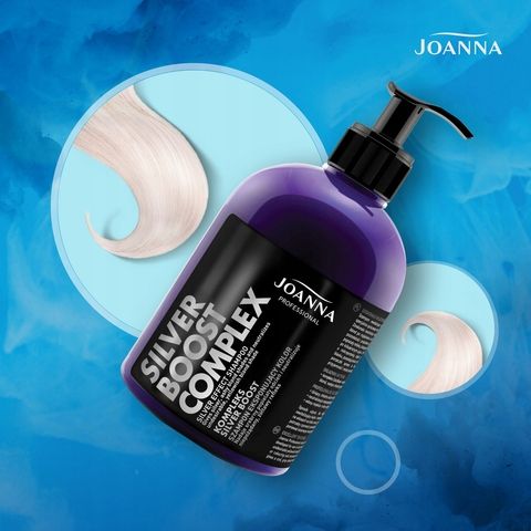 Joanna Silver Boost Complex szampon do włosów nadający kolor srebrny 500 ml na Arena.pl
