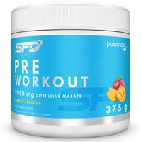 SFD PRE WORKOUT 375g MANGO PRZEDTRENINGÓWKA ENERGIA POBUDZENIE WYTRZYMAŁOŚĆ