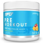 SFD PRE WORKOUT 375g MANGO PRZEDTRENINGÓWKA ENERGIA POBUDZENIE WYTRZYMAŁOŚĆ