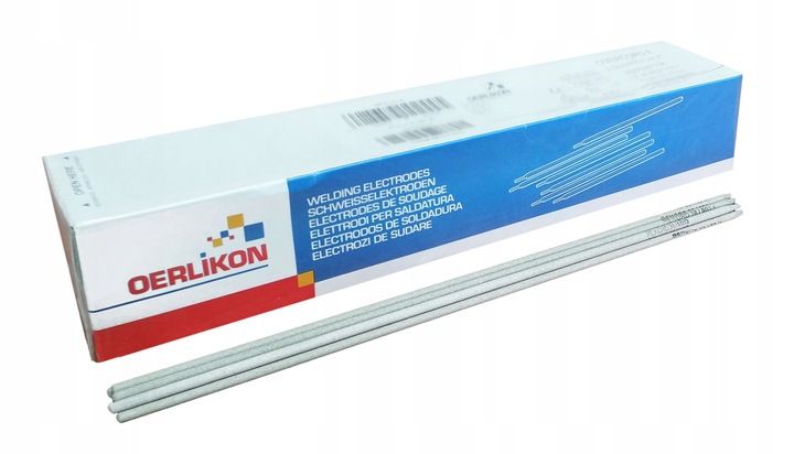 Elektrody Rutylowe OERLIKON OVERCORD E Ø2,5; 4,5kg zdjęcie 1