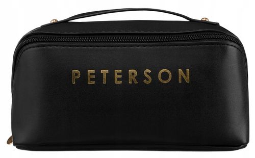 Kosmetyczka męska czarna podróżna turystyczna saszetka organizer na Arena.pl