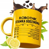 Złoty Kubek Premium Dla Robotnika Na Prezent Z Nadrukiem Ze Zdjęciem