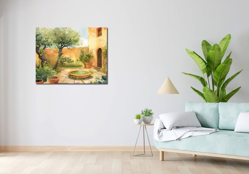 Obraz 90x70cm Słoneczny Dzień zdjęcie 2